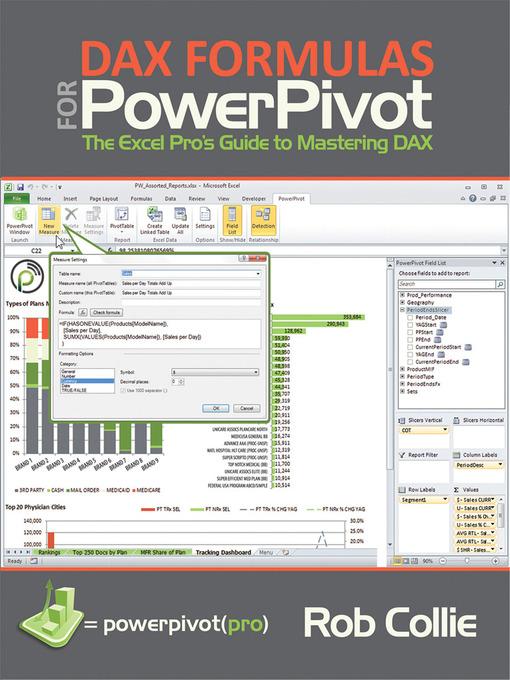 Title details for DAX Formulas for PowerPivot by Rob Collie - Available